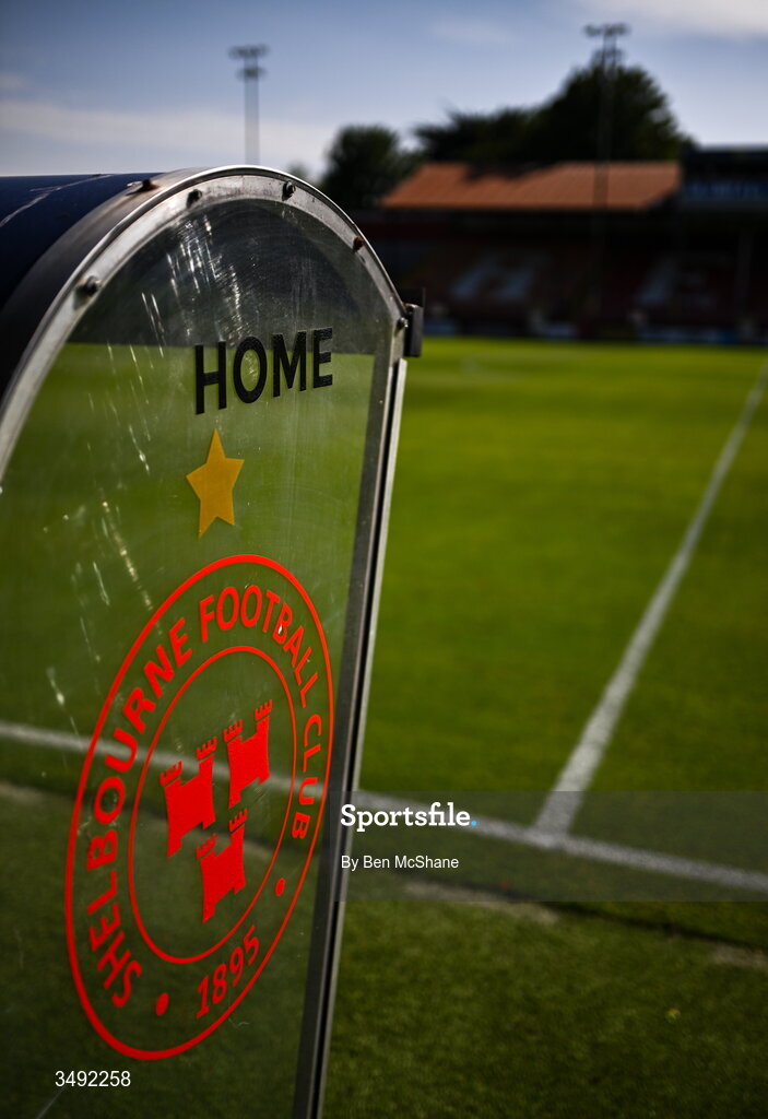 22 June 2026; A general view of Tolka Park before the SSE Airtricity Men’s Premier Division match between Shelbourne and Bohemians at Tolka Park in Dublin. Photo by Ben McShane/Sportsfile
