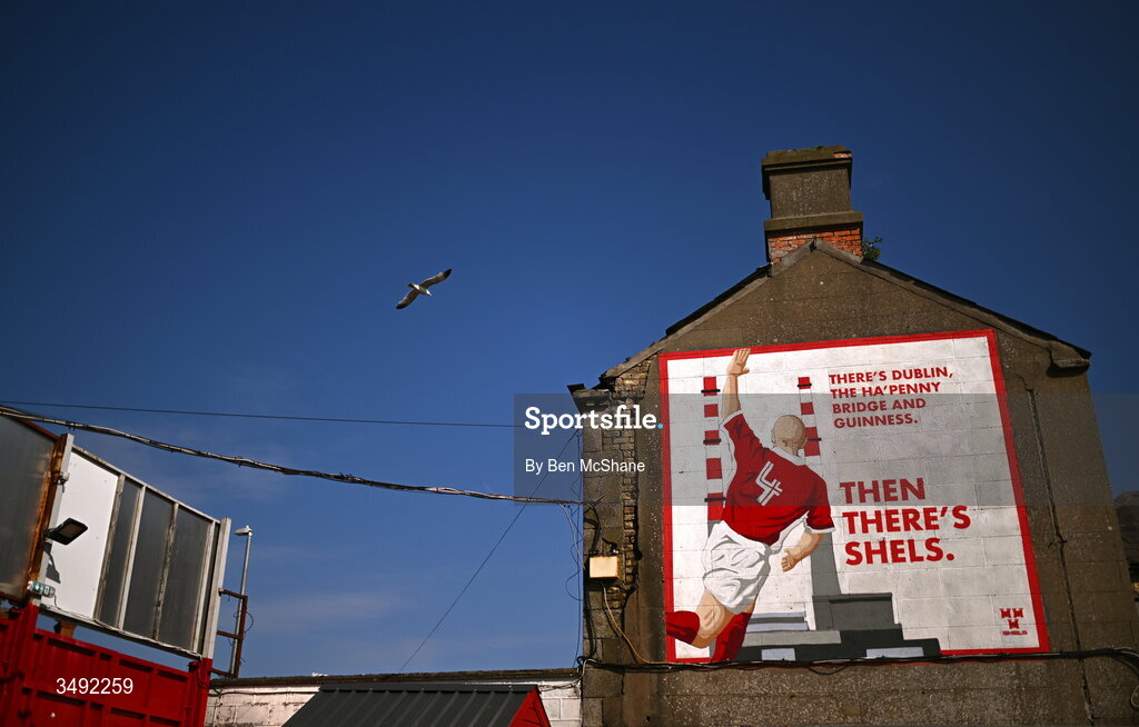 22 June 2026; A general view of Tolka Park before the SSE Airtricity Men’s Premier Division match between Shelbourne and Bohemians at Tolka Park in Dublin. Photo by Ben McShane/Sportsfile