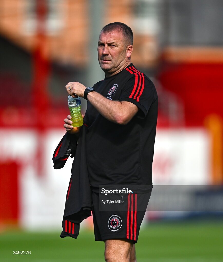 22 June 2026; Bohemians manager Alan Reynolds before the SSE Airtricity Men’s Premier Division match between Shelbourne and Bohemians at Tolka Park in Dublin. Photo by Tyler Miller/Sportsfile