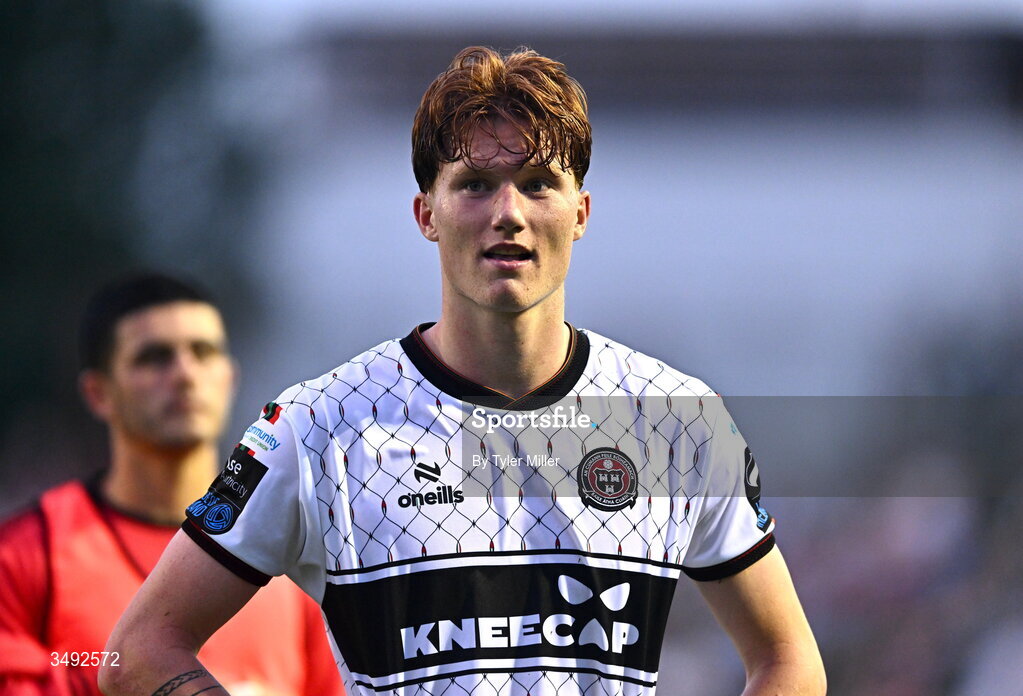 22 June 2026; Senan Mullen of Bohemians after the SSE Airtricity Men’s Premier Division match between Shelbourne and Bohemians at Tolka Park in Dublin. Photo by Tyler Miller/Sportsfile