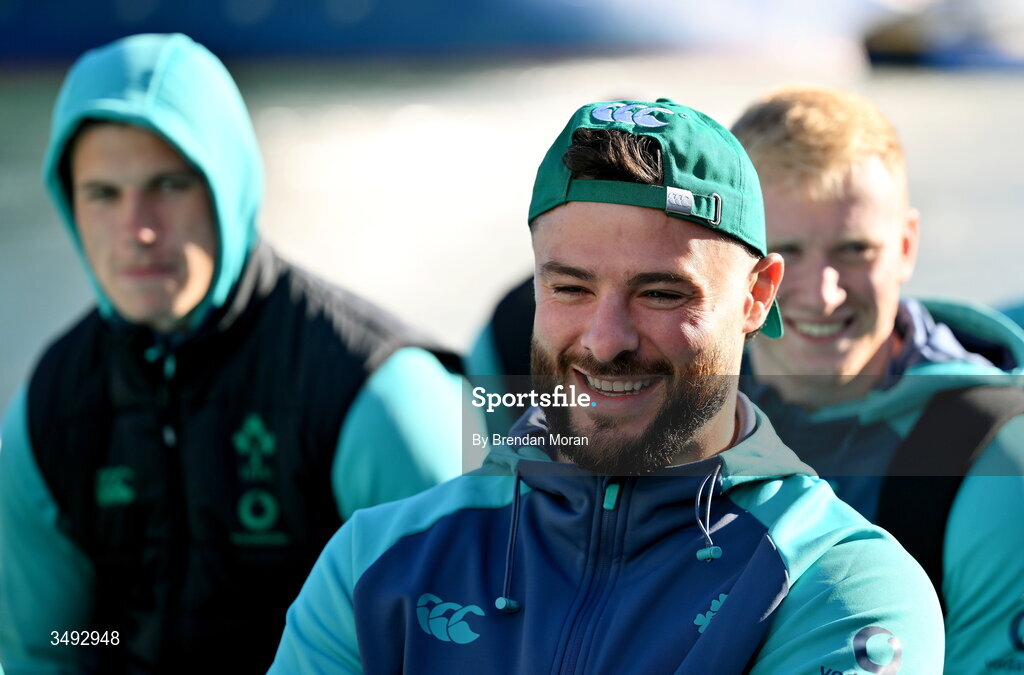 24 June 2026; Robbie Henshaw as the Ireland rugby squad take a ferry to Manly in Sydney ahead of their opening round fixture against Australia in the southern hemisphere portion of the inaugural Rugby Nations Championship. Ireland face Australia at the Allianz Stadium in Sydney on July 4th. Photo by Brendan Moran/Sportsfile