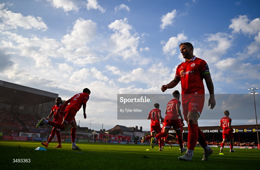 22 June 2026; Paddy Barrett of Shelbourne before the SSE Airtricity Men’s Premier Division match between Shelbourne and Bohemians at Tolka Park in Dublin. Photo by Tyler Miller/Sportsfile
