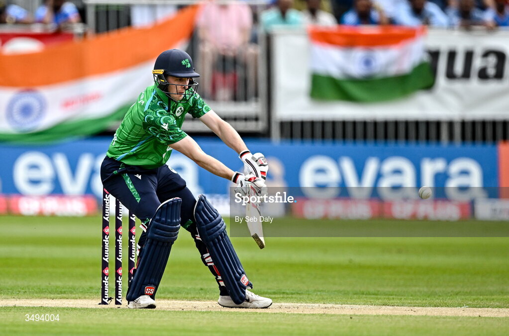 26 June 2026; \during match one of the Spinny Cup Men's T20 International series between Ireland and India at Stormont in Belfast. Photo by Seb Daly/Sportsfile