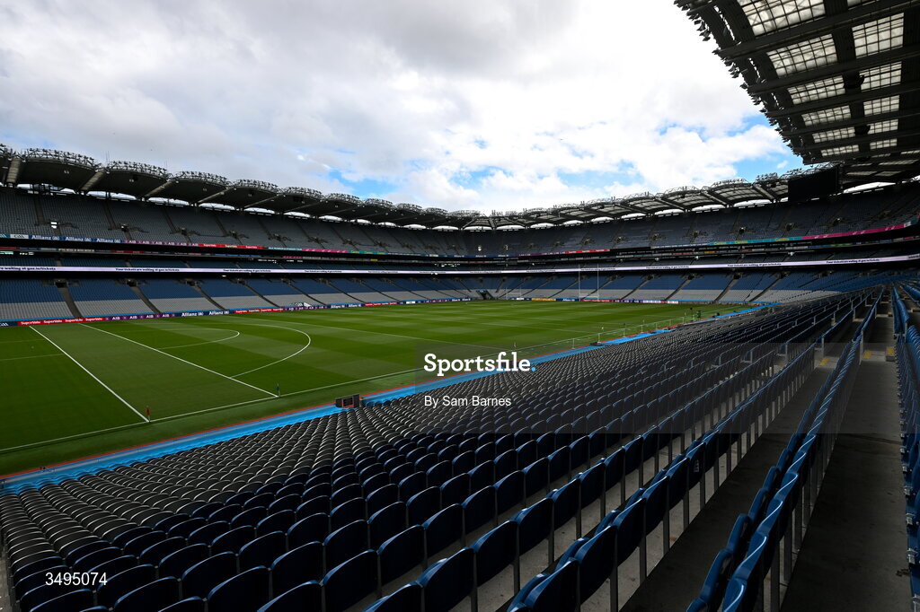 27 June 2026; A general view of Croke Park before the GAA Football All-Ireland Senior Championship quarter-final match between Cork and Mayo at Croke Park in Dublin. Photo by Sam Barnes/Sportsfile
