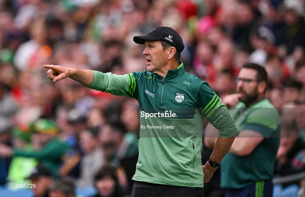 27 June 2026; Kerry manager Jack O'Connor during the GAA Football All-Ireland Senior Championship quarter-final match between Kerry and Tyrone at Croke Park in Dublin. Photo by Ramsey Cardy/Sportsfile