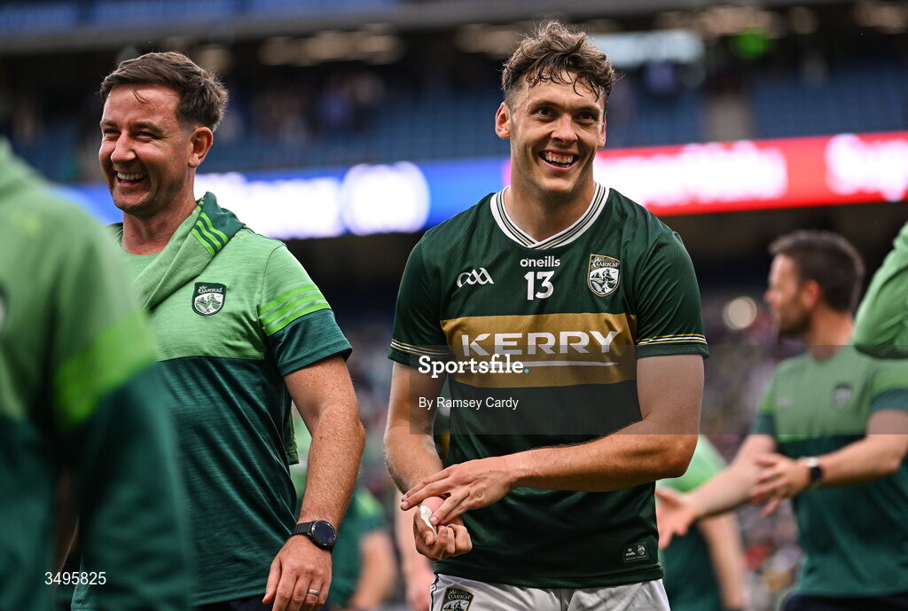 27 June 2026; David Clifford of Kerry after the GAA Football All-Ireland Senior Championship quarter-final match between Kerry and Tyrone at Croke Park in Dublin. Photo by Ramsey Cardy/Sportsfile