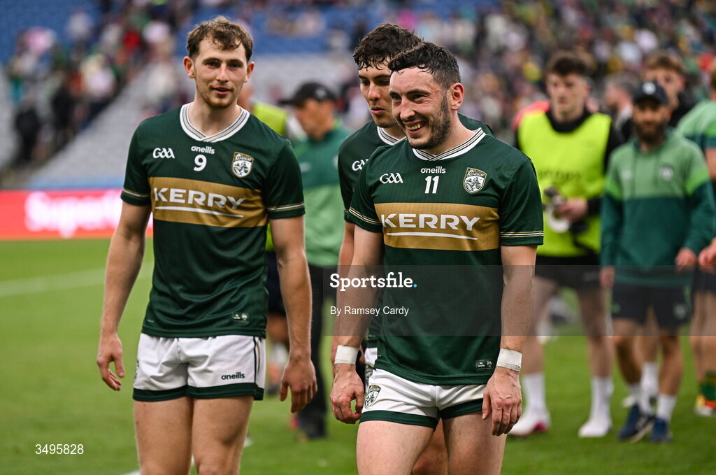 27 June 2026; Paudie Clifford of Kerry after the GAA Football All-Ireland Senior Championship quarter-final match between Kerry and Tyrone at Croke Park in Dublin. Photo by Ramsey Cardy/Sportsfile