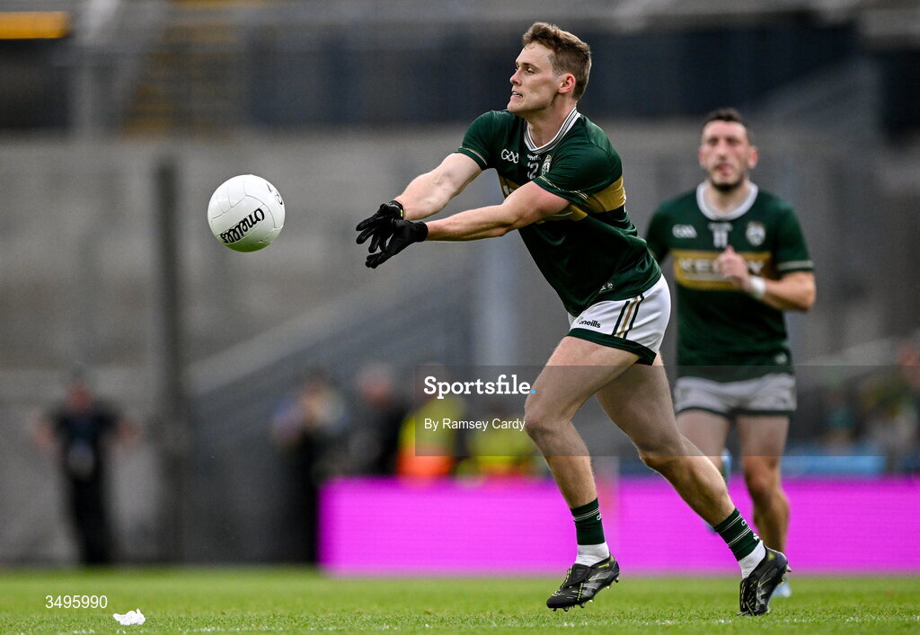 27 June 2026; Gavin White of Kerry during the GAA Football All-Ireland Senior Championship quarter-final match between Kerry and Tyrone at Croke Park in Dublin. Photo by Ramsey Cardy/Sportsfile