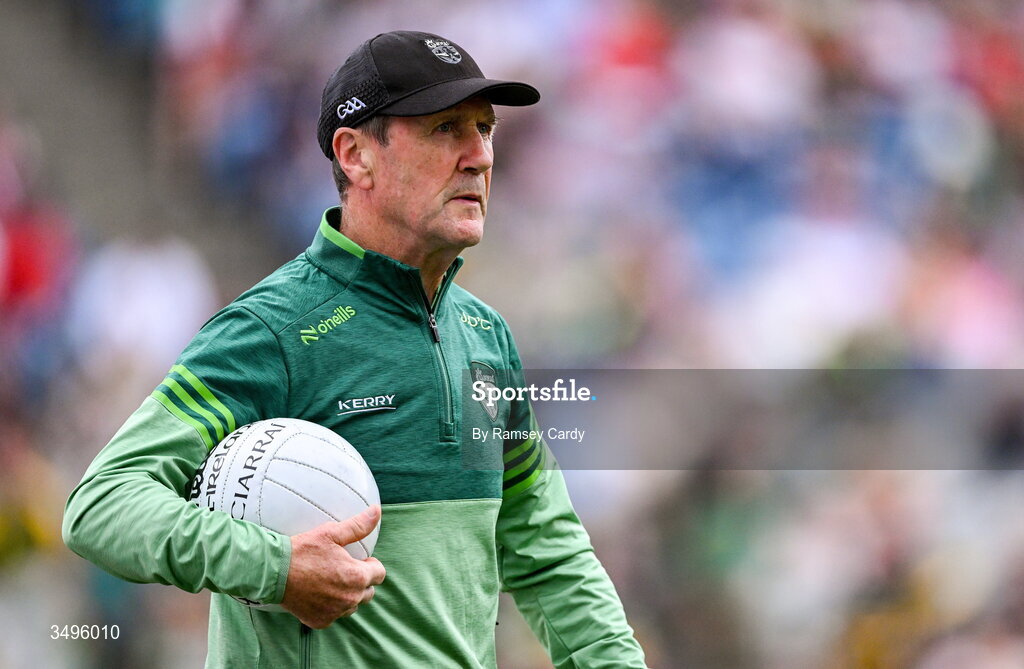 27 June 2026; Kerry manager Jack O'Connor during the GAA Football All-Ireland Senior Championship quarter-final match between Kerry and Tyrone at Croke Park in Dublin. Photo by Ramsey Cardy/Sportsfile