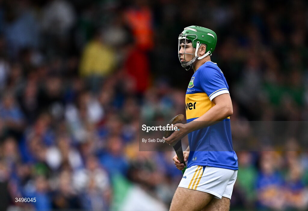 27 June 2026; Conor Collins of Tipperary during the Electric Ireland All-Ireland Minor Hurling Championship final match between Limerick and Tipperary at TUS Gaelic Grounds in Limerick. Photo by Seb Daly/Sportsfile