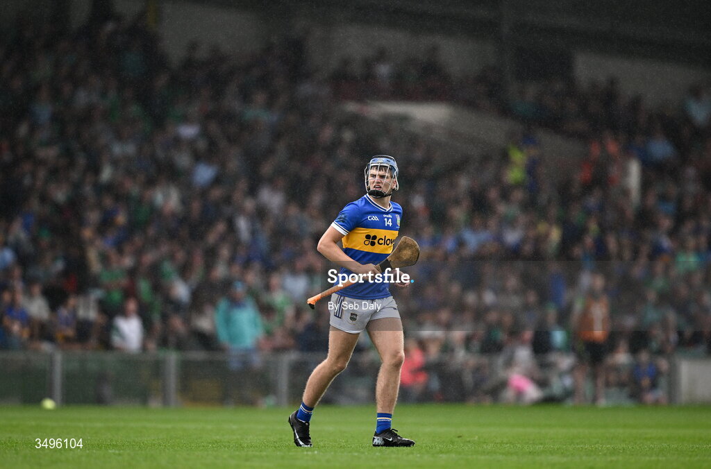 27 June 2026; Chris Dunne of Tipperary during the Electric Ireland All-Ireland Minor Hurling Championship final match between Limerick and Tipperary at TUS Gaelic Grounds in Limerick. Photo by Seb Daly/Sportsfile