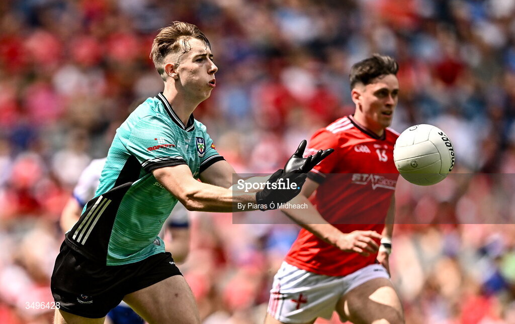 28 June 2026; Monaghan goalkeeper Jamie Mooney during the GAA Football All-Ireland Senior Championship quarter-final match between Louth and Monaghan at Croke Park in Dublin. Photo by Piaras Ó Mídheach/Sportsfile