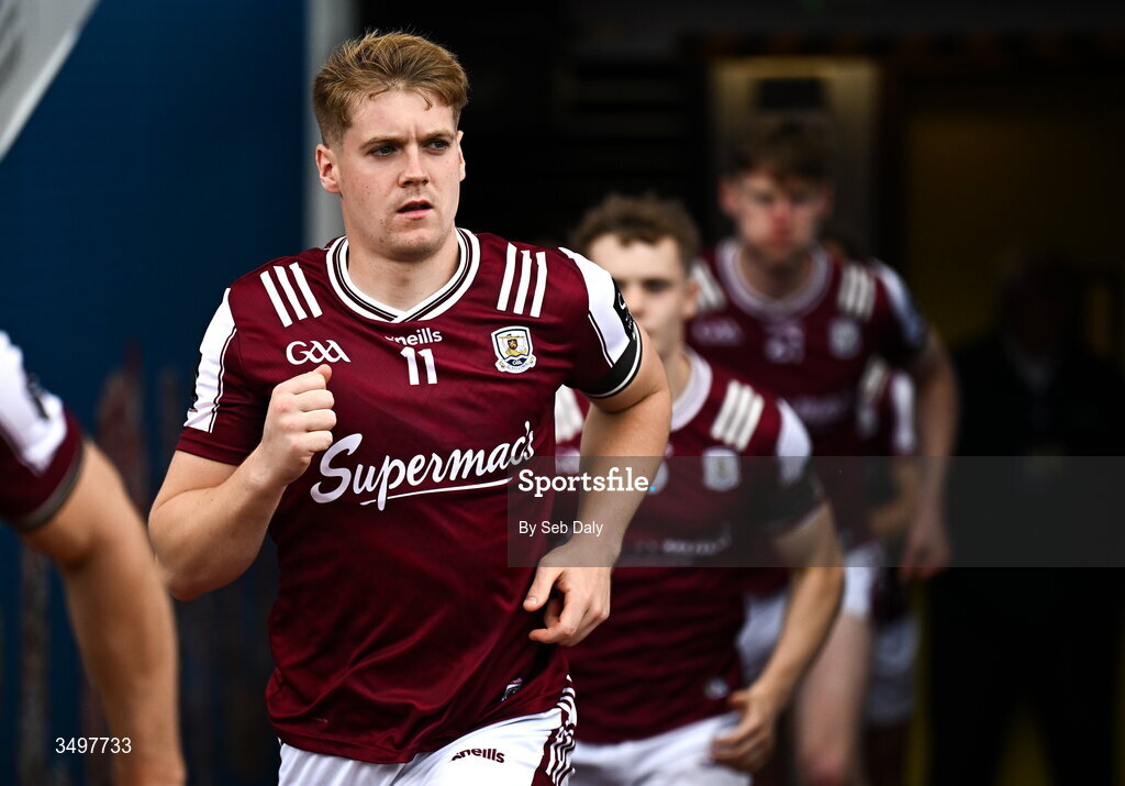 28 June 2026; Shane McGrath of Galway before the GAA Football All-Ireland Senior Championship quarter-final match between Dublin and Galway at Croke Park in Dublin. Photo by Seb Daly/Sportsfile