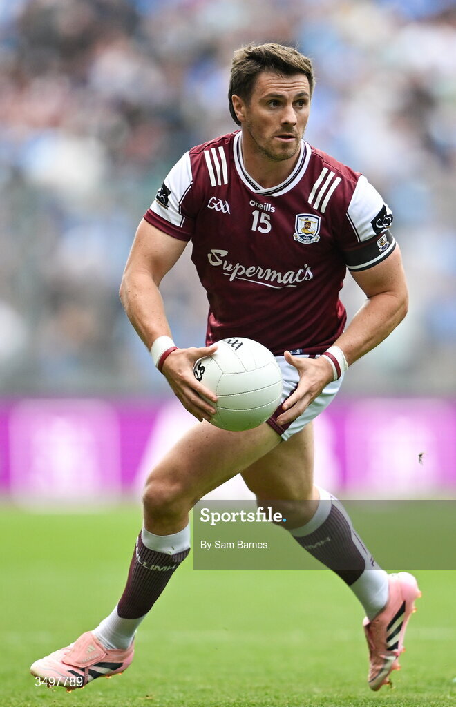 28 June 2026; Shane Walsh of Galway during the GAA Football All-Ireland Senior Championship quarter-final match between Dublin and Galway at Croke Park in Dublin. Photo by Sam Barnes/Sportsfile