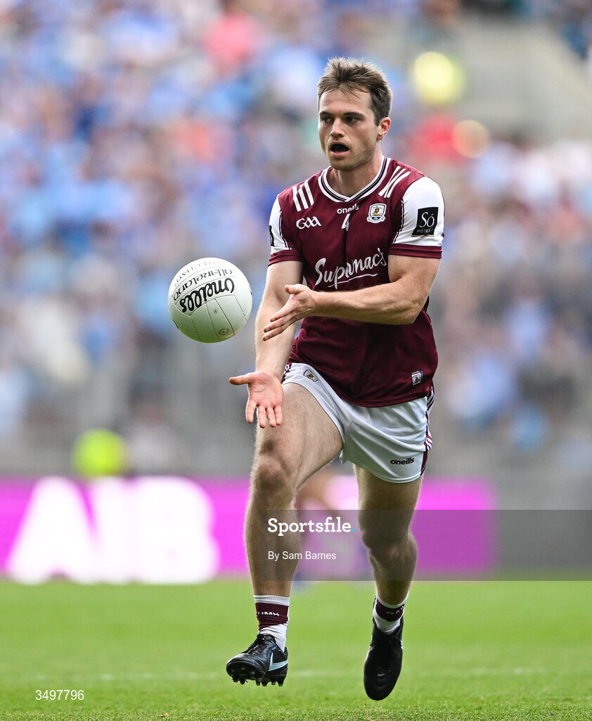 28 June 2026; Liam Silke of Galway during the GAA Football All-Ireland Senior Championship quarter-final match between Dublin and Galway at Croke Park in Dublin. Photo by Sam Barnes/Sportsfile