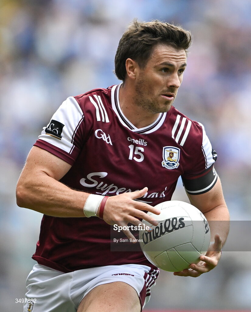 28 June 2026; Shane Walsh of Galway during the GAA Football All-Ireland Senior Championship quarter-final match between Dublin and Galway at Croke Park in Dublin. Photo by Sam Barnes/Sportsfile