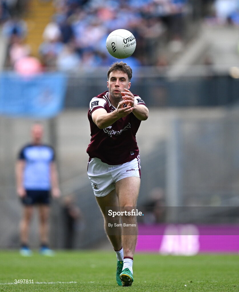 28 June 2026; Paul Conroy of Galway during the GAA Football All-Ireland Senior Championship quarter-final match between Dublin and Galway at Croke Park in Dublin. Photo by Sam Barnes/Sportsfile