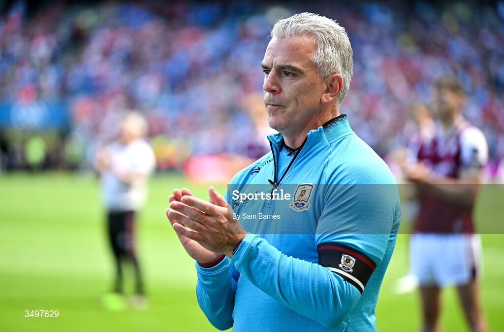 28 June 2026; Galway manager Pádraic Joyce before the GAA Football All-Ireland Senior Championship quarter-final match between Dublin and Galway at Croke Park in Dublin. Photo by Sam Barnes/Sportsfile