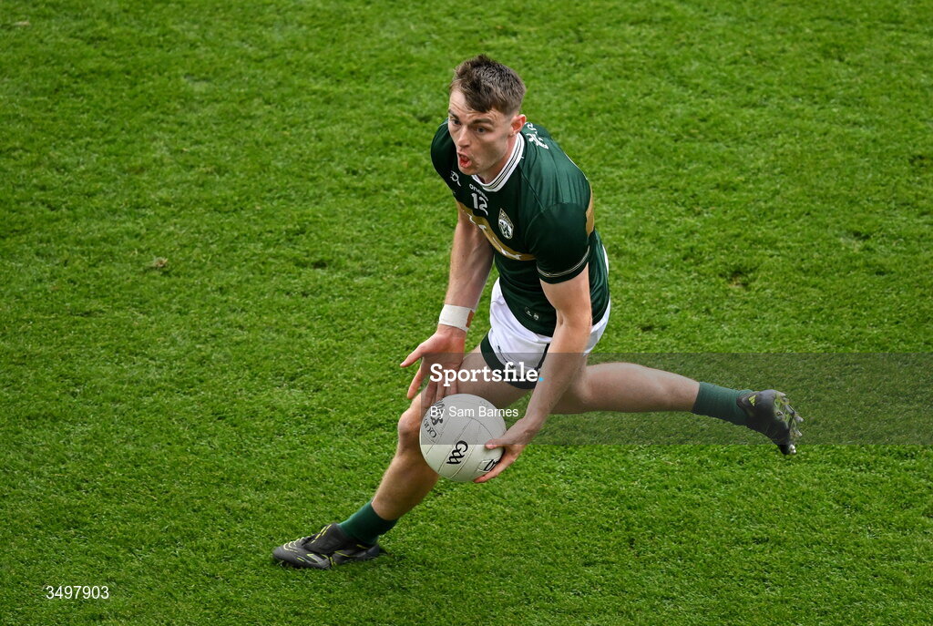 27 June 2026; Diarmuid O'Connor of Kerry during the GAA Football All-Ireland Senior Championship quarter-final match between Kerry and Tyrone at Croke Park in Dublin. Photo by Sam Barnes/Sportsfile