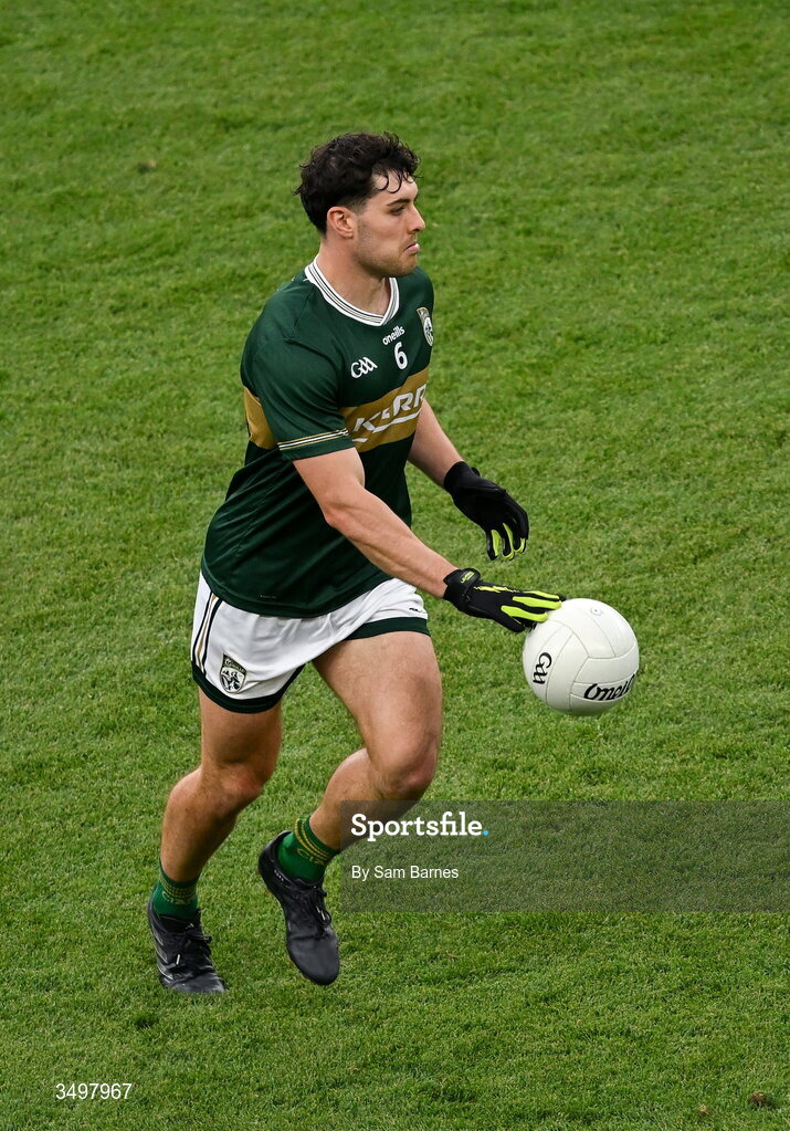 27 June 2026; Mike Breen of Kerry during the GAA Football All-Ireland Senior Championship quarter-final match between Kerry and Tyrone at Croke Park in Dublin. Photo by Sam Barnes/Sportsfile