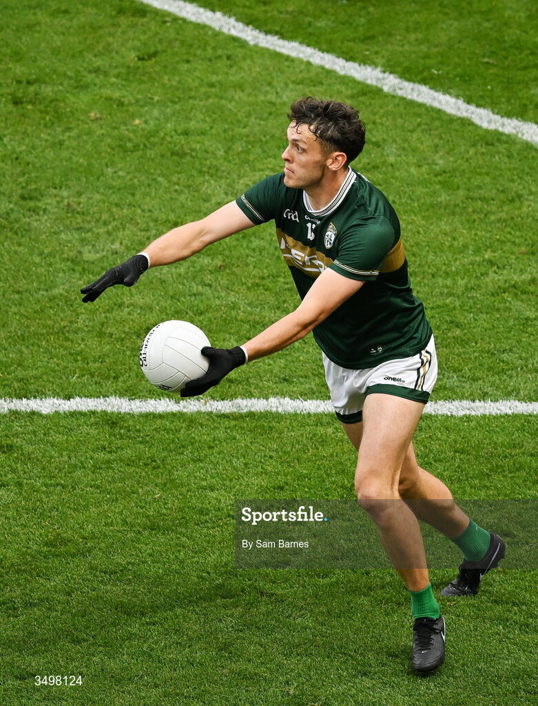 27 June 2026; David Clifford of Kerry during the GAA Football All-Ireland Senior Championship quarter-final match between Kerry and Tyrone at Croke Park in Dublin. Photo by Sam Barnes/Sportsfile