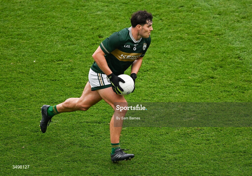 27 June 2026; Mike Breen of Kerry during the GAA Football All-Ireland Senior Championship quarter-final match between Kerry and Tyrone at Croke Park in Dublin. Photo by Sam Barnes/Sportsfile