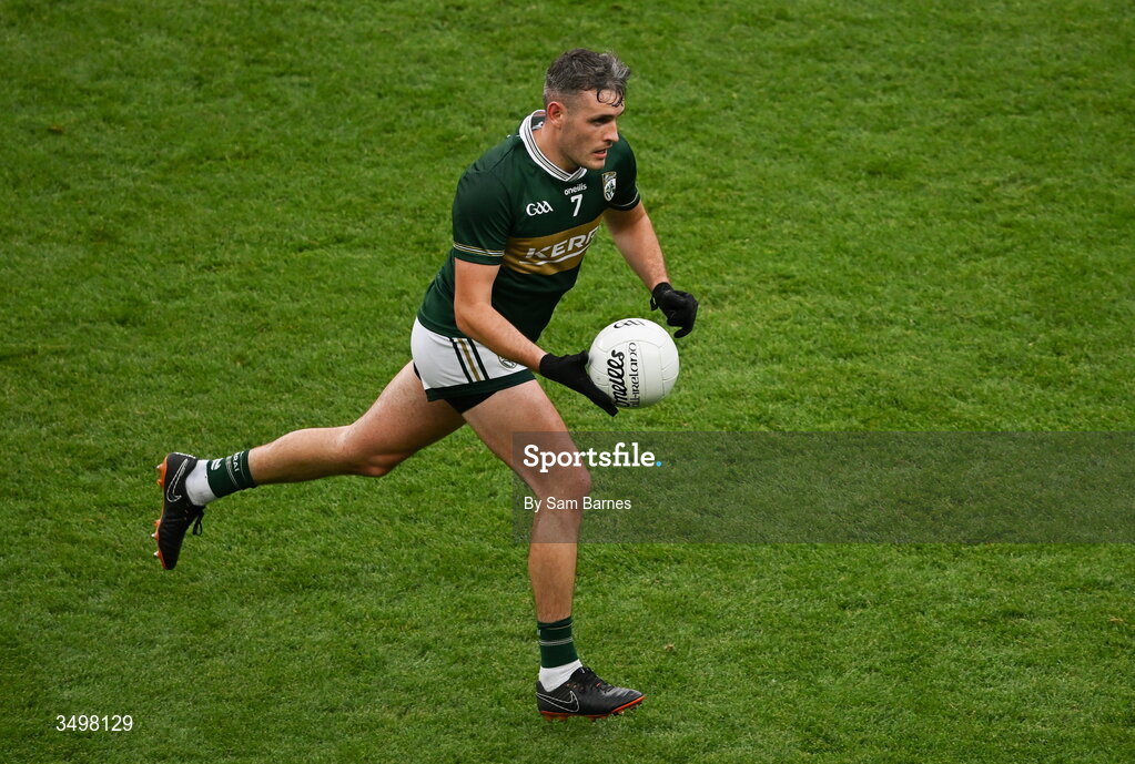 27 June 2026; Graham O'Sullivan of Kerry during the GAA Football All-Ireland Senior Championship quarter-final match between Kerry and Tyrone at Croke Park in Dublin. Photo by Sam Barnes/Sportsfile