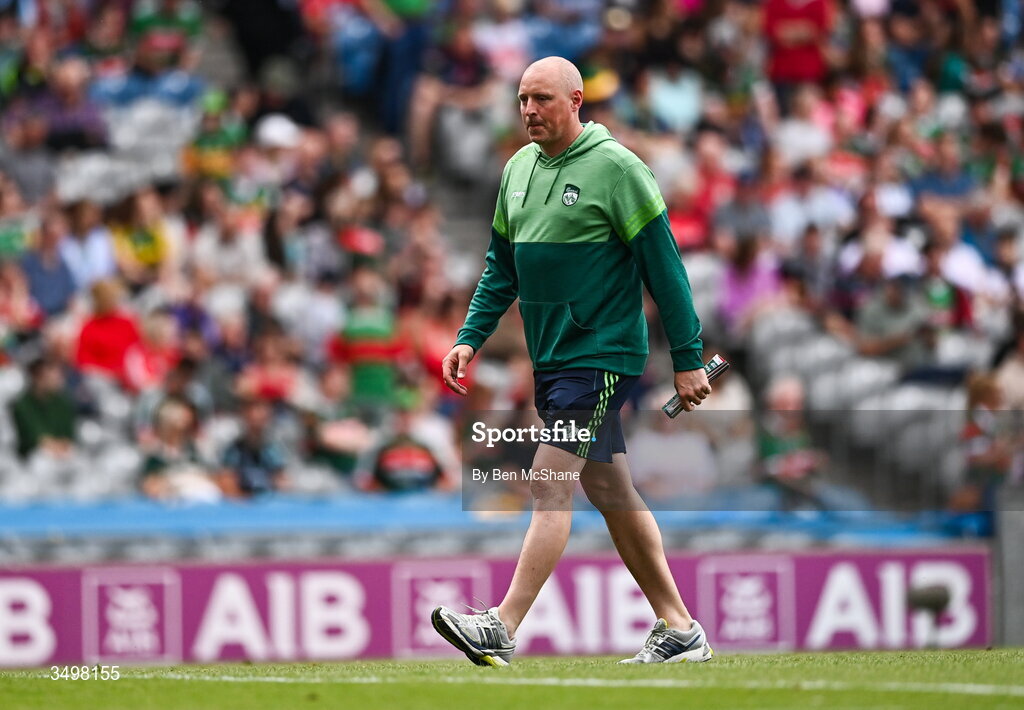 27 June 2026; Kerry coach Kieran Donaghy before the GAA Football All-Ireland Senior Championship quarter-final match between Kerry and Tyrone at Croke Park in Dublin. Photo by Ben McShane/Sportsfile