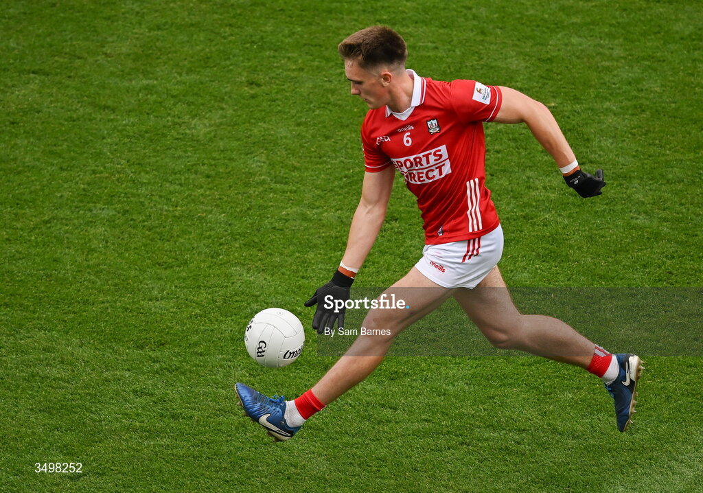 27 June 2026; Tommy Walsh of Cork during the GAA Football All-Ireland Senior Championship quarter-final match between Cork and Mayo at Croke Park in Dublin. Photo by Sam Barnes/Sportsfile