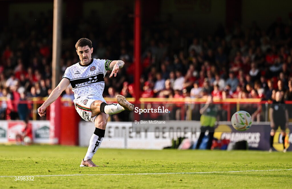 22 June 2026; Dawson Devoy of Bohemians during the SSE Airtricity Men’s Premier Division match between Shelbourne and Bohemians at Tolka Park in Dublin. Photo by Ben McShane/Sportsfile