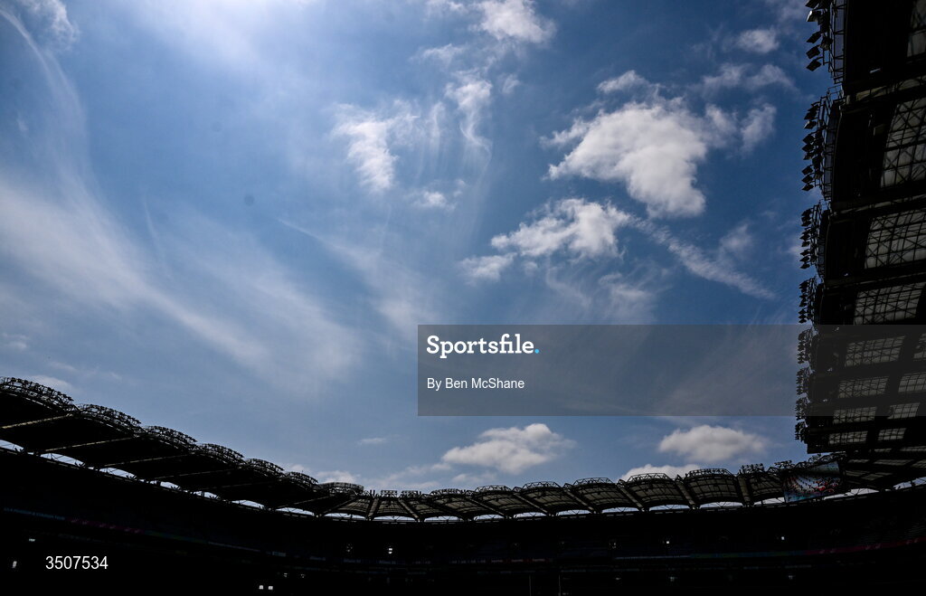 11 July 2026; A general view of Croke Park before the Tailteann Cup final match between Down and Wicklow at Croke Park in Dublin. Photo by Ben McShane/Sportsfile