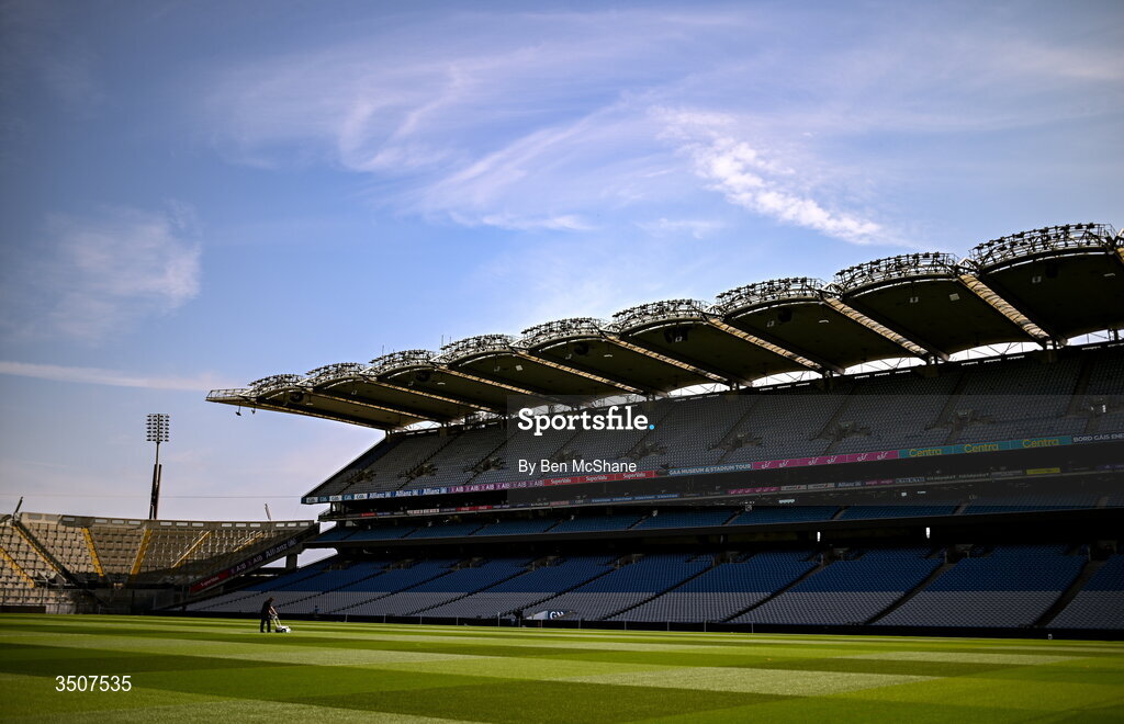 11 July 2026; A general view of Croke Park before the Tailteann Cup final match between Down and Wicklow at Croke Park in Dublin. Photo by Ben McShane/Sportsfile