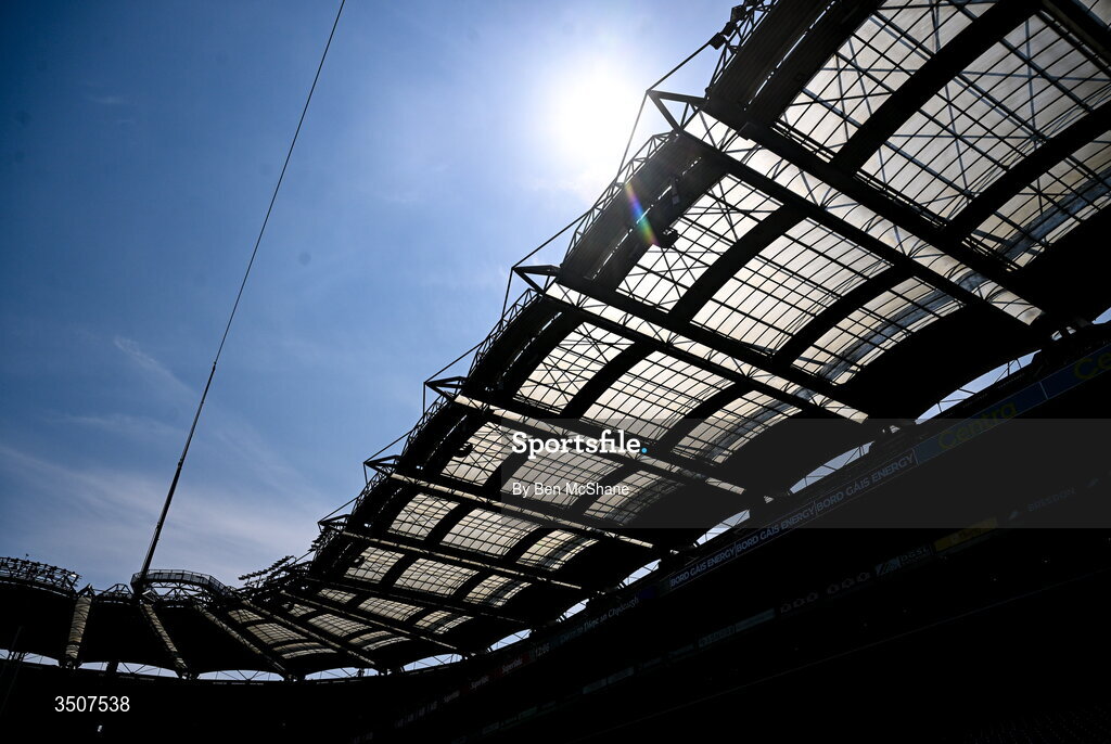 11 July 2026; A general view of Croke Park before the Tailteann Cup final match between Down and Wicklow at Croke Park in Dublin. Photo by Ben McShane/Sportsfile