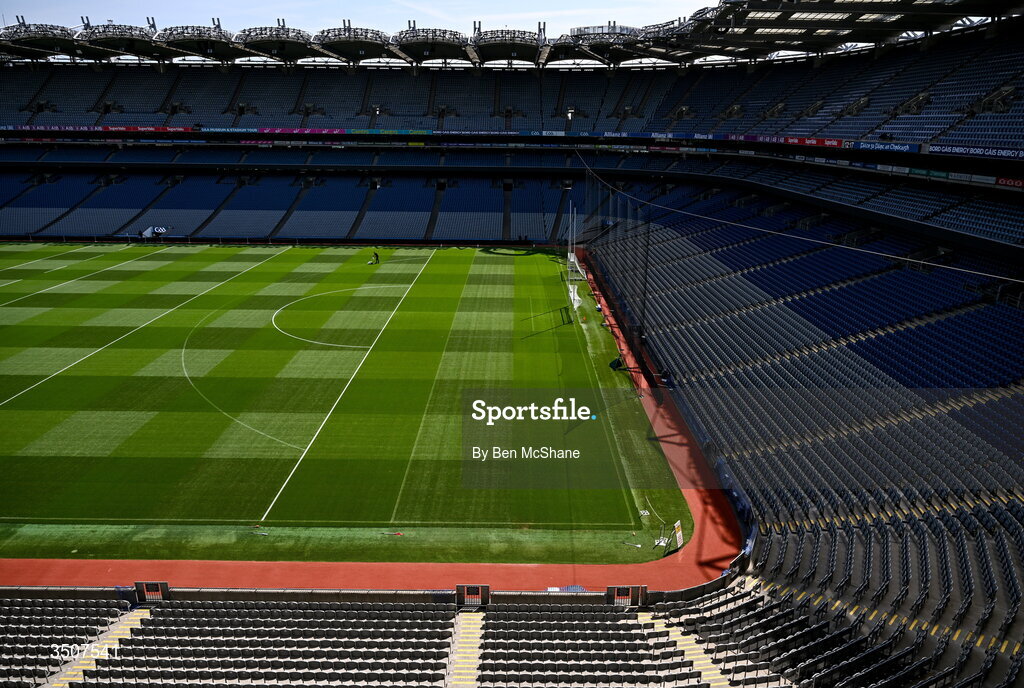 11 July 2026; A general view of Croke Park before the Tailteann Cup final match between Down and Wicklow at Croke Park in Dublin. Photo by Ben McShane/Sportsfile