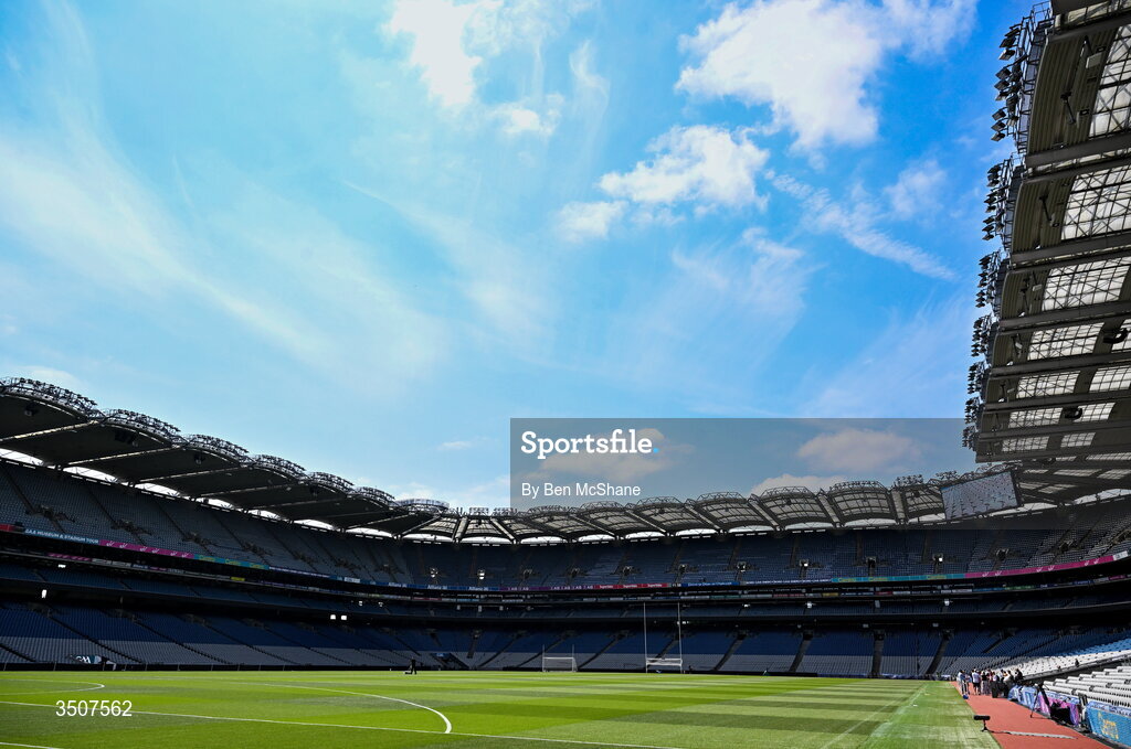 11 July 2026; A general view of Croke Park before the GAA Football All-Ireland Senior Championship semi-final match between Mayo and Louth at Croke Park in Dublin. Photo by Ben McShane/Sportsfile