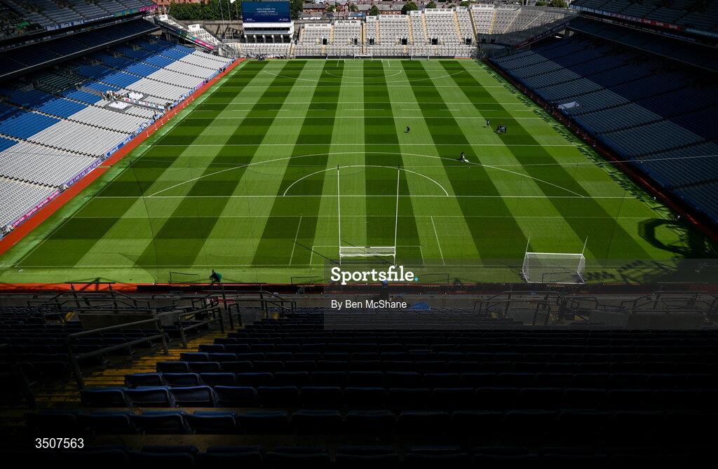 11 July 2026; A general view of Croke Park before the GAA Football All-Ireland Senior Championship semi-final match between Mayo and Louth at Croke Park in Dublin. Photo by Ben McShane/Sportsfile