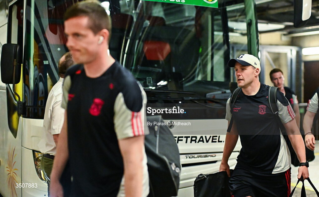 11 July 2026; Mayo manager Andy Moran before the GAA Football All-Ireland Senior Championship semi-final match between Mayo and Louth at Croke Park in Dublin. Photo by Piaras Ó Mídheach/Sportsfile