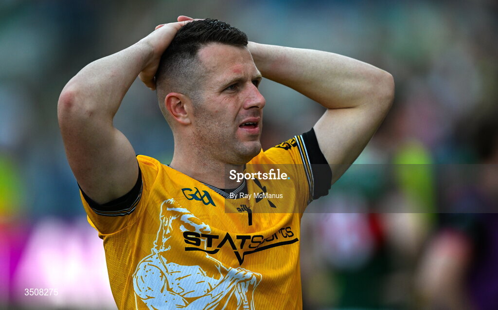 11 July 2026; Louth goalkeeper Niall McDonnell after the GAA Football All-Ireland Senior Championship semi-final match between Mayo and Louth at Croke Park in Dublin. Photo by Ray McManus/Sportsfile