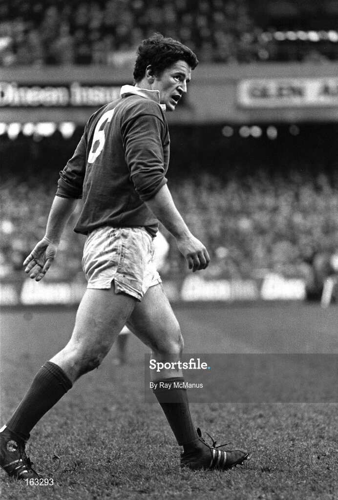 7 February 1981; John O'Driscoll, Ireland. Five Nations Rugby Championship, Ireland v France, Lanssdowne Road, Dublin. Picture credit; Ray McManus / SPORTSFILE