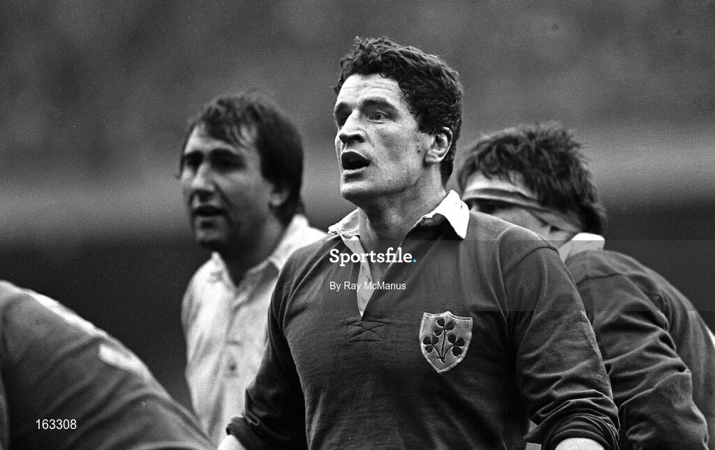 19 February 1983; John O'Driscoll, Ireland. Five Nations Rugby Championship, Ireland v France, Lansdowne Road, Dublin. Picture credit; Ray McManus / SPORTSFILE