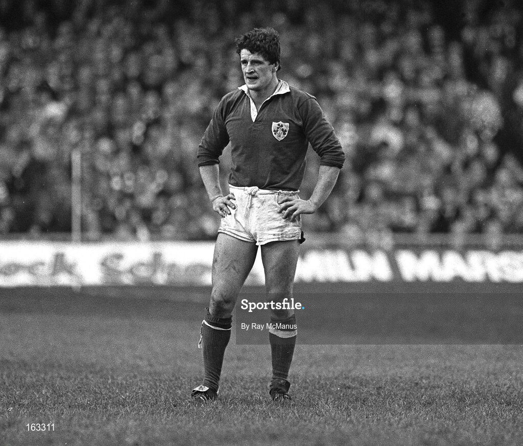 5 March 1983; John O'Driscoll, Ireland. Five Nations Rugby Championship, Wales v Ireland, Cardiff Arms Park, Cardiff, Wales. Picture credit; Ray McManus / SPORTSFILE