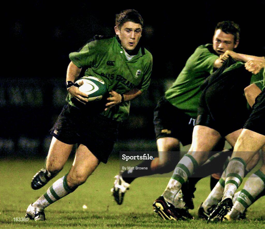 17 November 2004; Kieran O'Gorman, Connacht U21, in action against New Zealand U21. U21 Representative Match, Connacht U21 v New Zealand U21, Dubarry Park, Athlone. Picture credit; Matt Browne / SPORTSFILE
