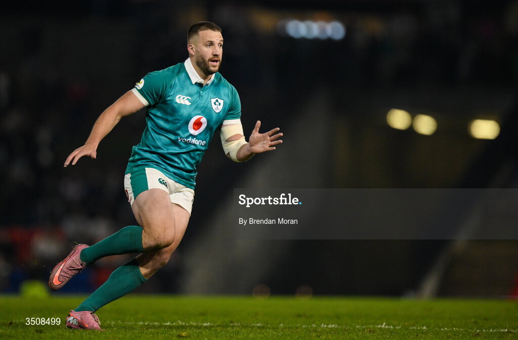 11 July 2026; Stuart McCloskey of Ireland during the 2026 Nations Championship Round Two match between Japan and Ireland at McDonald Jones Stadium in Newcastle, Australia. Photo by Brendan Moran/Sportsfile