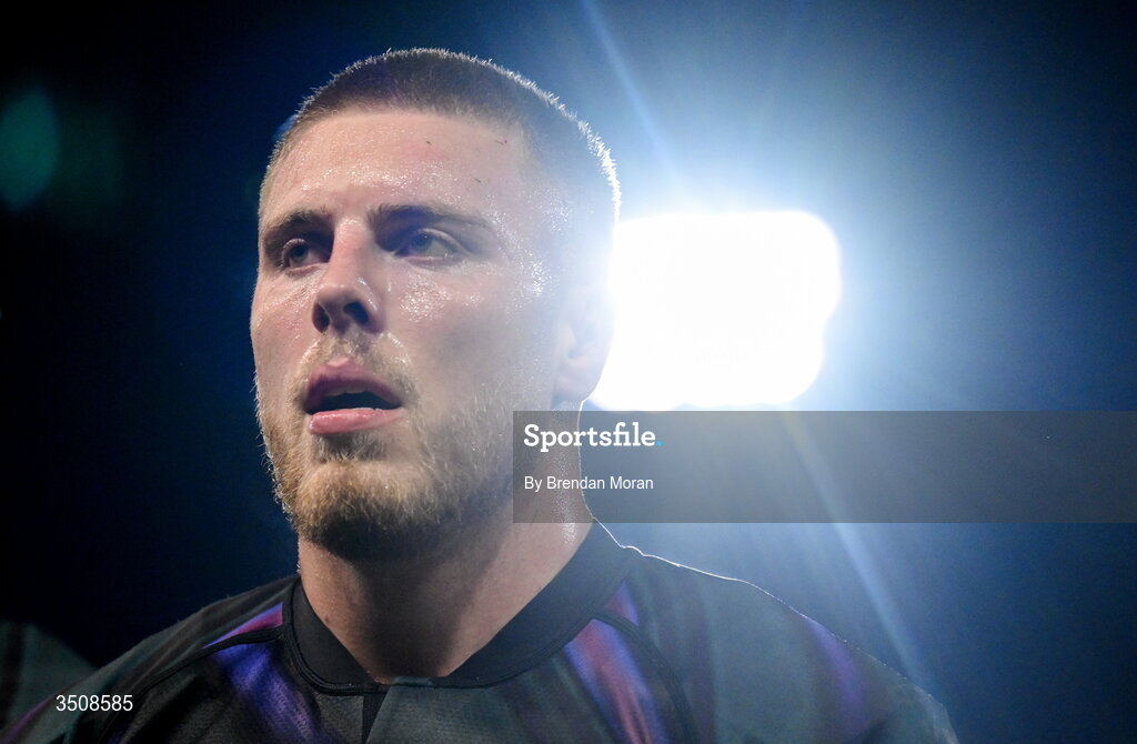 11 July 2026; Sean Jansen of Ireland before the 2026 Nations Championship Round Two match between Japan and Ireland at McDonald Jones Stadium in Newcastle, Australia. Photo by Brendan Moran/Sportsfile