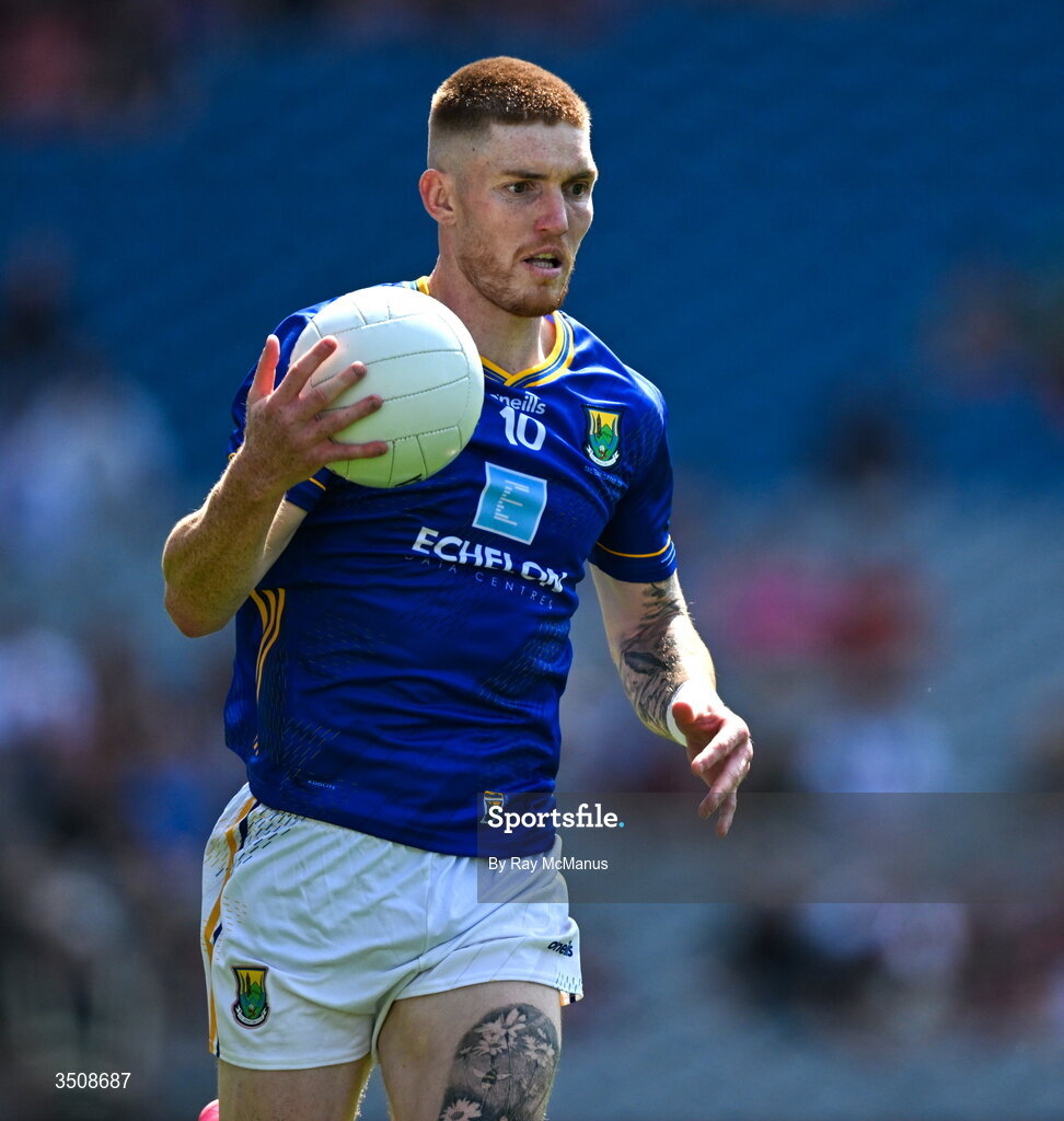 11 July 2026; Jonathan Carlin of Wicklow during the Tailteann Cup final match between Down and Wicklow at Croke Park in Dublin. Photo by Ray McManus/Sportsfile