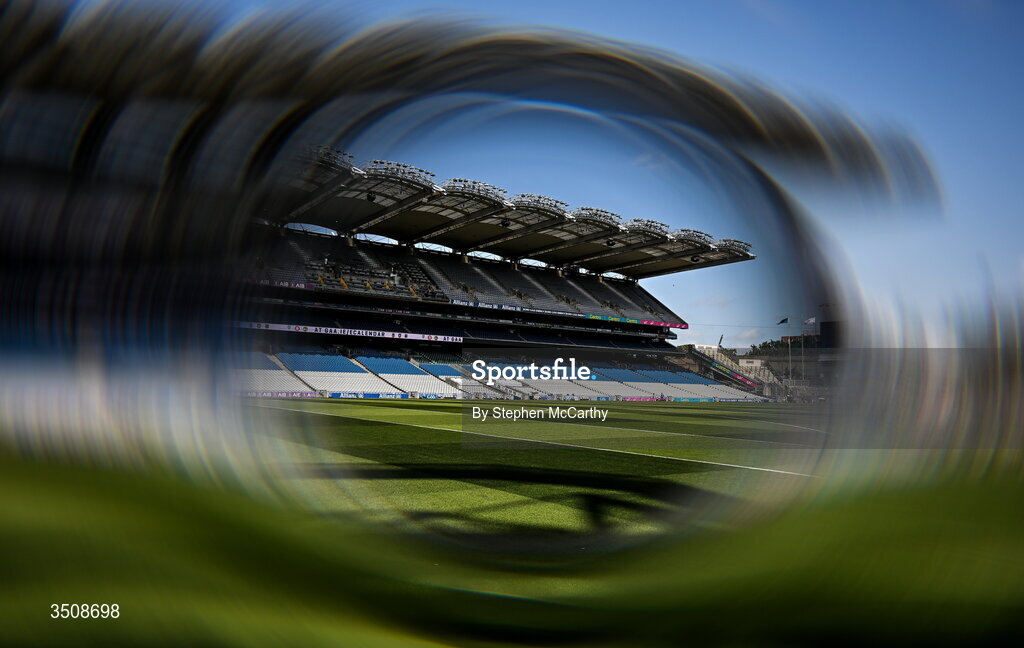 12 July 2026; (EDITOR'S NOTE; This image was created using a special effects camera filter) A general view inside Croke Park before the GAA Football All-Ireland Senior Championship semi-final match between Dublin and Kerry at Croke Park in Dublin. Photo by Stephen McCarthy/Sportsfile