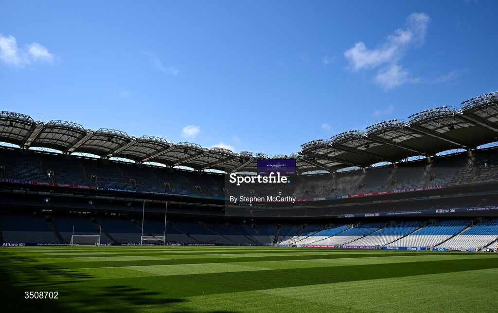 12 July 2026; A general view inside Croke Park before the GAA Football All-Ireland Senior Championship semi-final match between Dublin and Kerry at Croke Park in Dublin. Photo by Stephen McCarthy/Sportsfile