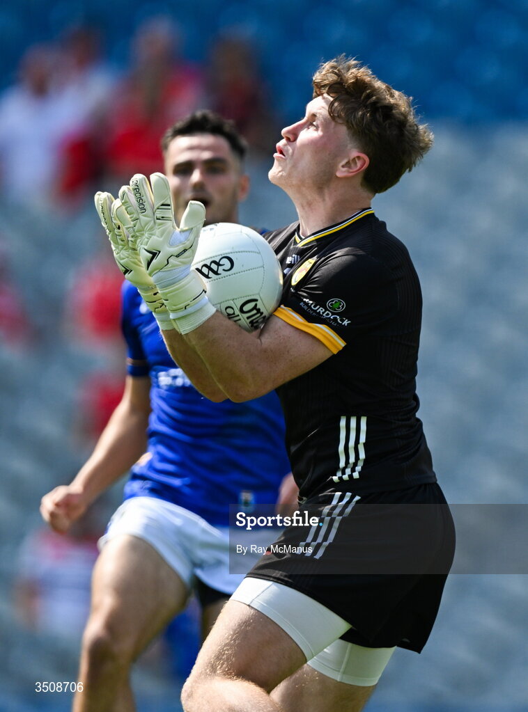 11 July 2026; Down goalkeeper Ronan Burns during the Tailteann Cup final match between Down and Wicklow at Croke Park in Dublin. Photo by Ray McManus/Sportsfile