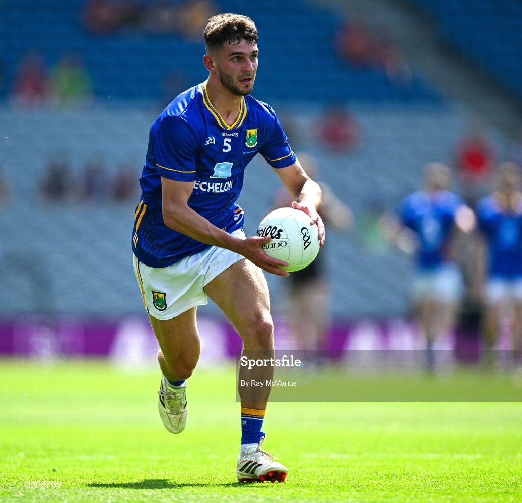11 July 2026; Darragh Fee of Wicklow during the Tailteann Cup final match between Down and Wicklow at Croke Park in Dublin. Photo by Ray McManus/Sportsfile