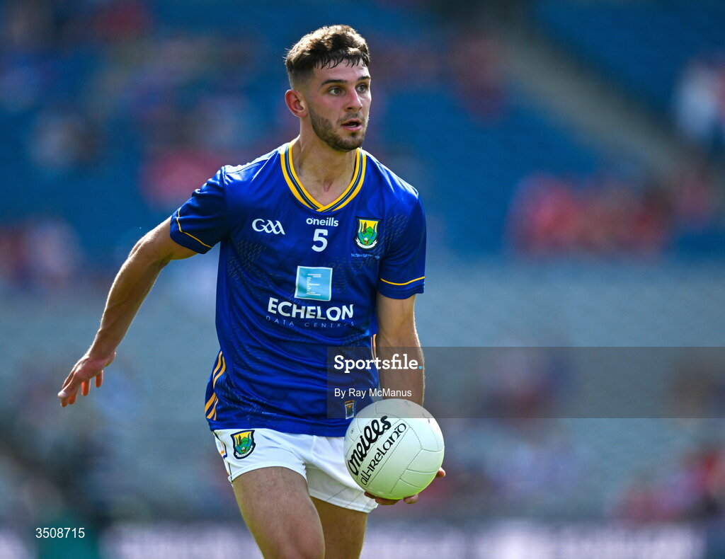 11 July 2026; Darragh Fee of Wicklow during the Tailteann Cup final match between Down and Wicklow at Croke Park in Dublin. Photo by Ray McManus/Sportsfile
